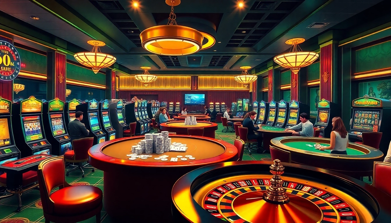 Experience excitement at c54.gb.net with vibrant casino tables and thrilling games in a luxurious setting.