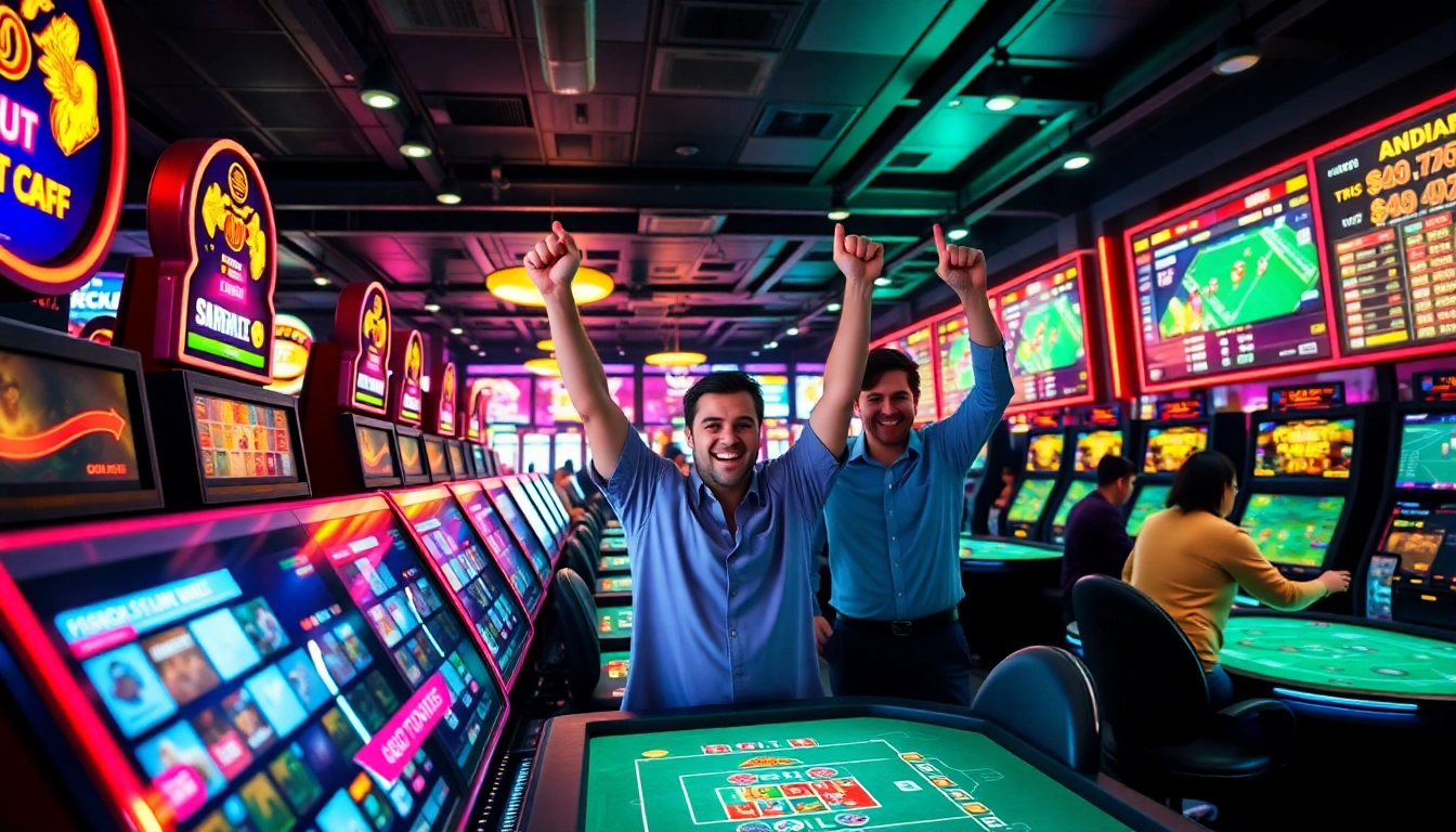 Exciting online gambling experience at luck8win.live with vibrant casino ambiance and engaged players.