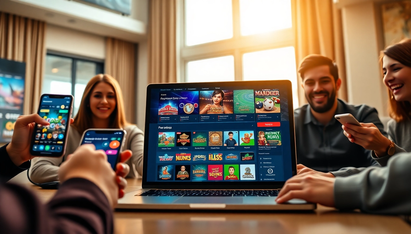 Online gaming experience at new88go.com with dynamic betting options and players engaged.